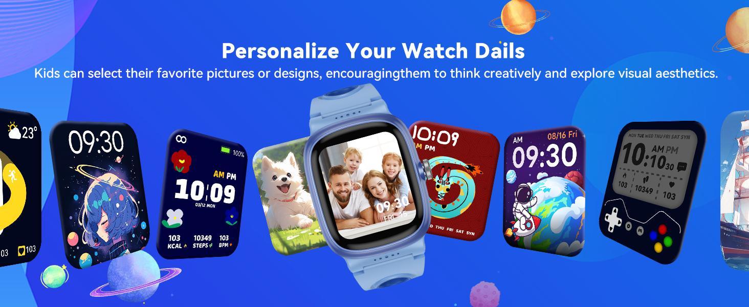 K1 Kids Smartwatch: Fitness Tracker, 20+ Modes, IP68 Waterproof