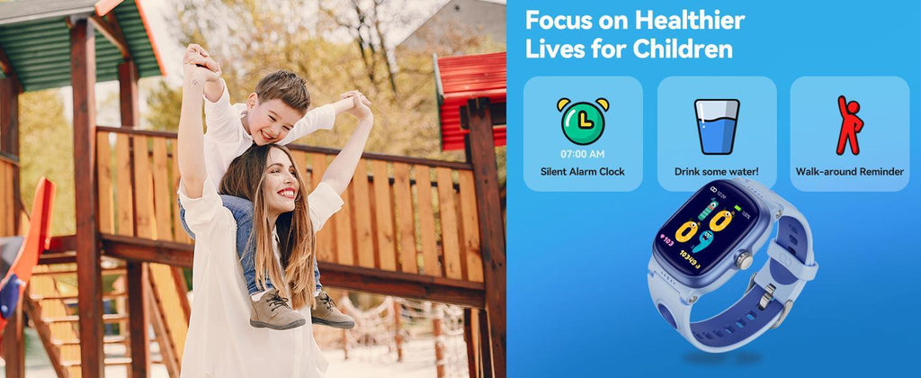 K1 Kids Smartwatch: Fitness Tracker, 20+ Modes, IP68 Waterproof